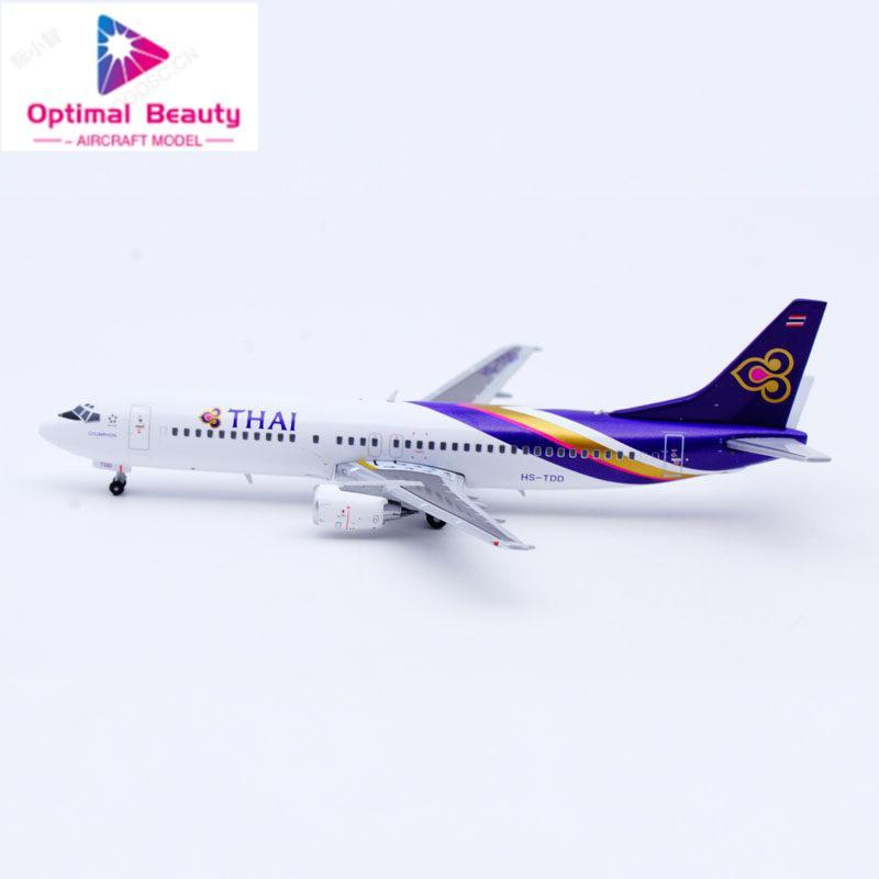 1: 400 Jcwings Alloy Airliner รุ่น Thai Airlines B737-400 HS-TDD