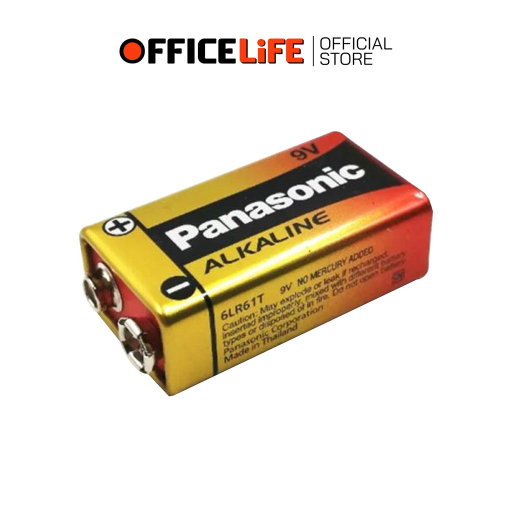 [มี สคบ. ของแท้] Panasonic (พานาโซนิค) ถ่าน อัลคาไลน์ AA AAA C D 9V (Alkaline) ของแท้ 100% ( แพ็ค ) - 2