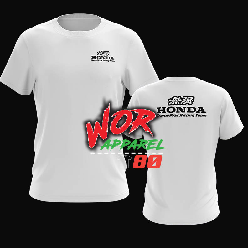 Baju Mugen Power Grand Prix Honda Racing Spoon Js Racing Type R Jazz Fd Ek City Stream