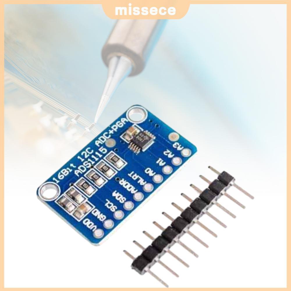 ADS1115 บอร์ดพัฒนาแปลง ADC พร้อมเครื่องขยายเสียงเพิ่มโปรแกรม 16 บิตความแม่นยําสูงสําหรับ Arduino Ras