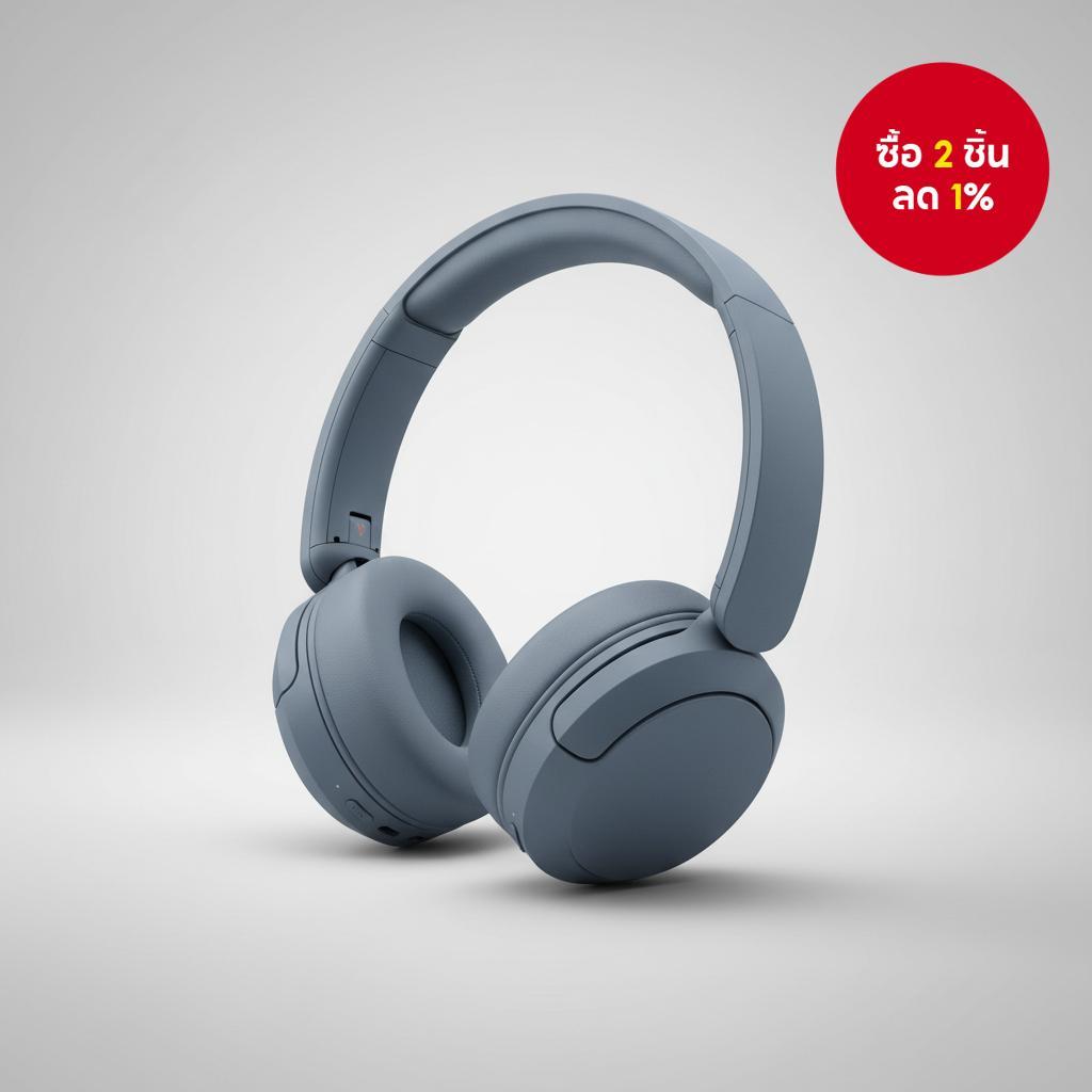 หูฟังไร้สายแบบครอบหู CH520 บลูทูธ 5.2 – แบตเตอรี่ 50 ชม., น้ําหนักเบา, เสียง HD, ดีไซน์คล้องคอ