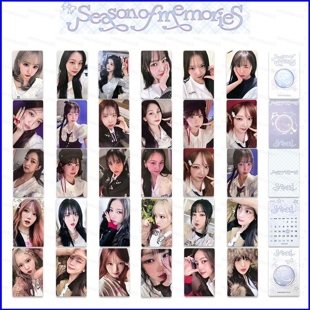 6 ชิ้น/เซ็ต GFriend So Won LOMO Card 10th Anniversary Season of Memories โปสการ์ดคอลเลกชัน