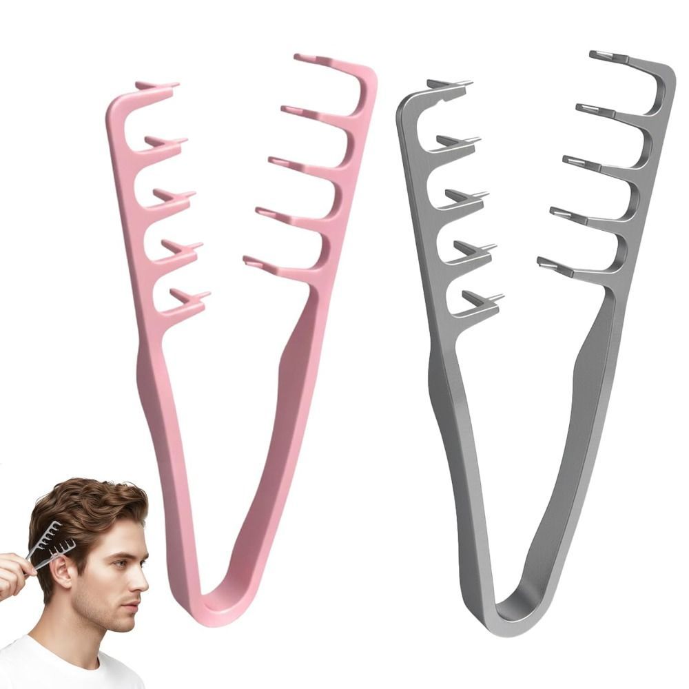 ฉันเสียใจ จัดแต่งทรงผมปุยรากหวีทําความสะอาดง่ายน้ําหนักเบาหวีผมของขวัญสร้างสรรค์เครื่องมือดูแลเส้นผมแบบพกพาร้านจัดแต่งทรงผมหวี - รูปที่ 2