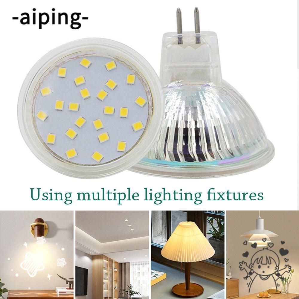 AIPING หลอดไฟ LED 220V/12V Bi-Pin ฐานโคมไฟ Mini Spotlight โคมไฟ