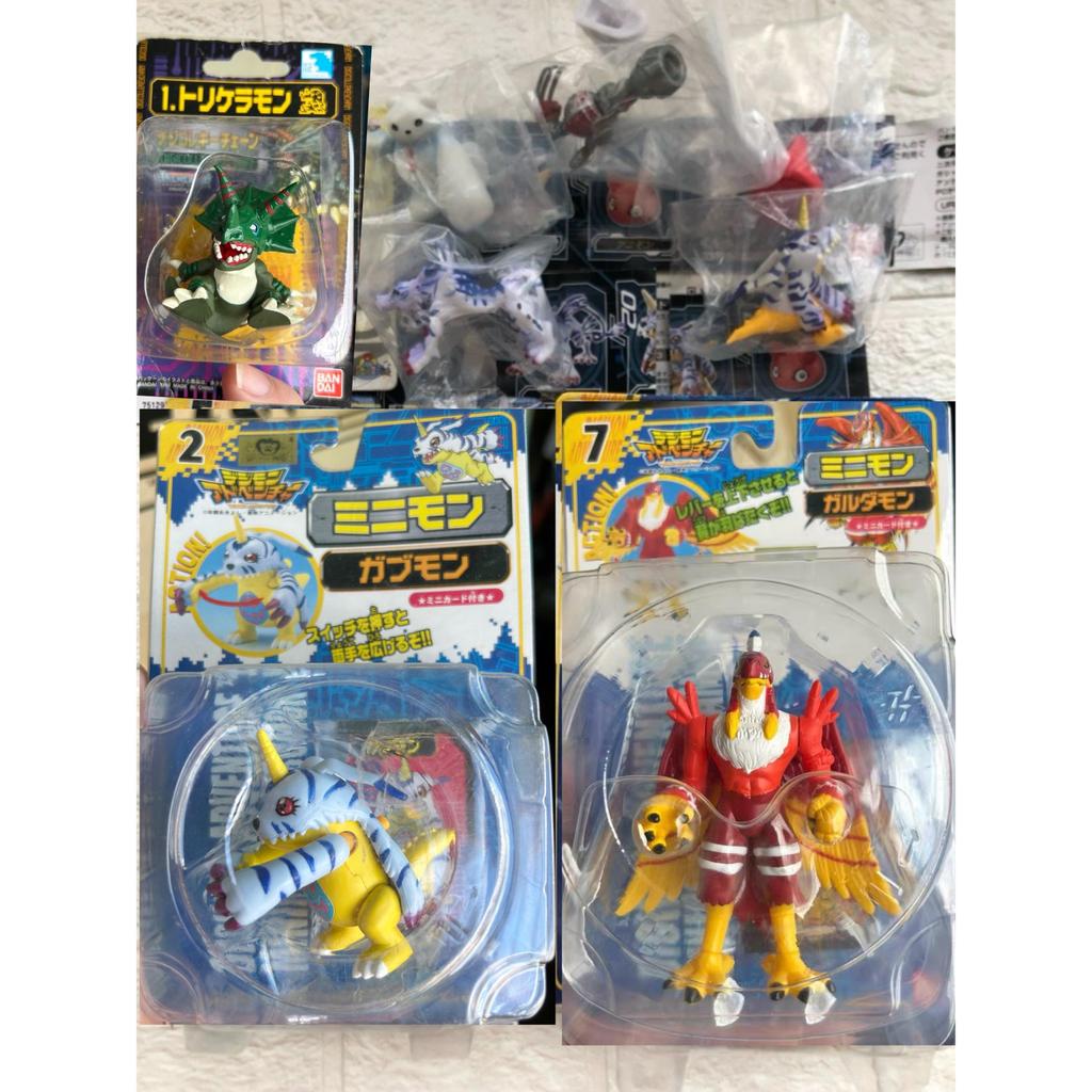 Bandai Digital Tyrannosaurus ของเล่นแคปซูล Angel Beast Dilu Beast ผ่าน Mountain Beast Garuru Beast S