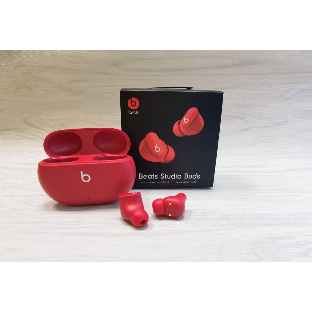 Beats Studio Buds การกําหนดค่าด้านบนชุดหูฟังบลูทูธไร้สายที่แท้จริงหูฟังชนิดใส่ในหูตัดเสียงรบกวนที่ใช