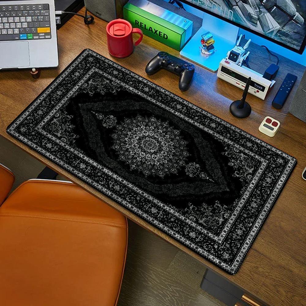 Persian Carpet Mysterious Retro Mouse Pad Pc Gamer Mousepad Rubber Mouse Mat Gaming Keyboard Pads Of