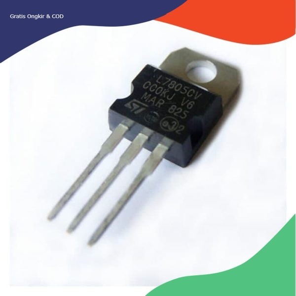 IC LM7805 L7805 L7805CV 7805 เครื่องปรับแรงดันไฟฟ้า 5v LDO TO 220 DIP