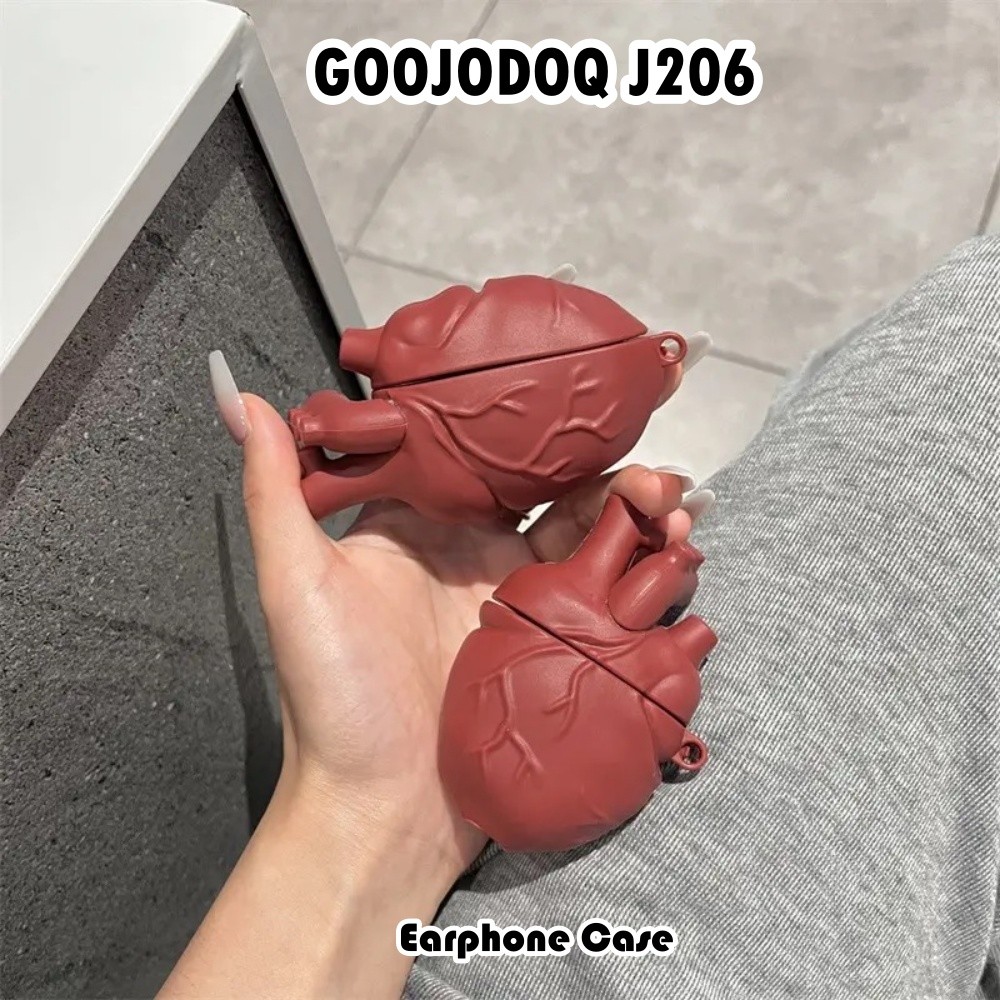 จัดหาโดยตรงสําหรับ GOOJODOQ J206 กรณีจําลองจัดแต่งทรงผมซิลิโคนอ่อนนุ่มหูฟังกรณีปลอกฝาครอบ