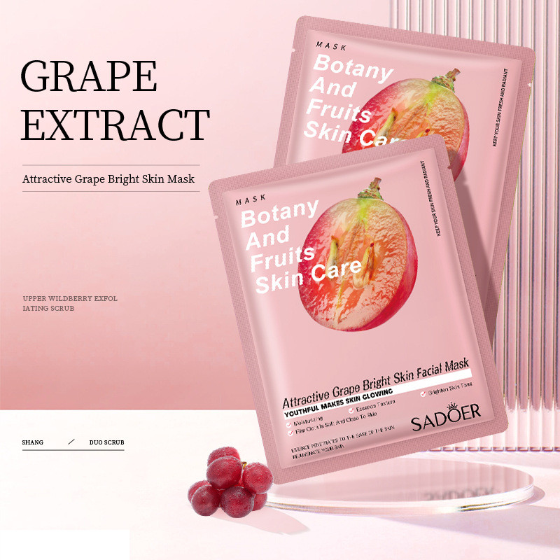 Mask SADOER Plant Rose Mask มาส์กหน้า