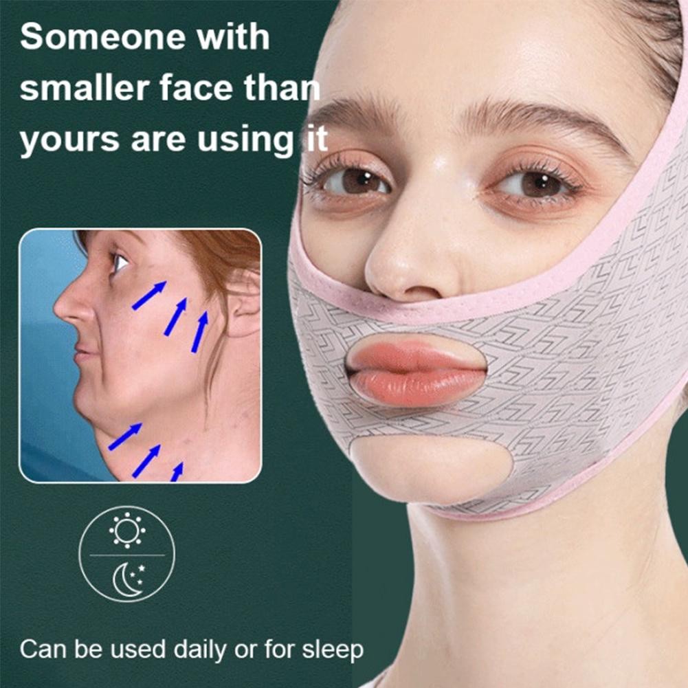 Face Slimming Mask V-face Chin Cheek Lift Up Sculpting Mask เครื่องมือ Anti Care Beauty Sleep Bandag