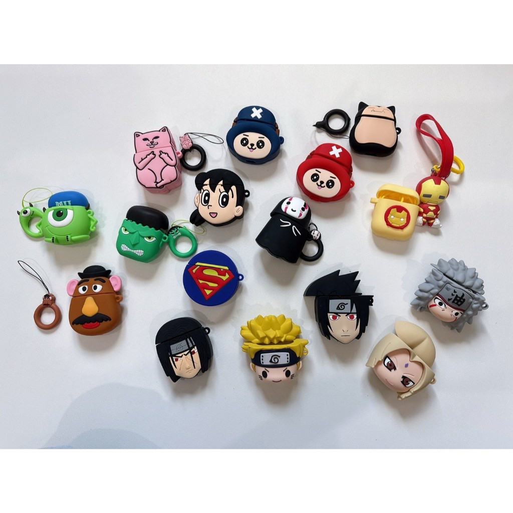 พร้อมส่งจากไทย💕เคสสำหรับ Airpods Case หูฟัง Apple AirPods ซิลิโคน Apple AirPods รวมลายการ์ตูน