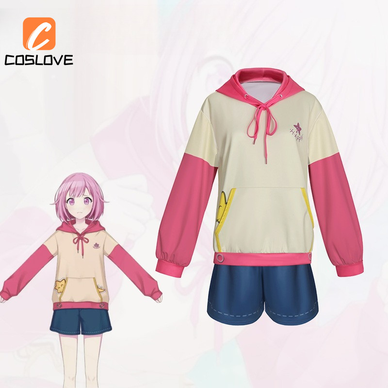 ชุดคอสเพลย์ Sekai สีสัน Stage Otori Emu แขนยาว แบบ casual สำหรับทุกวัน