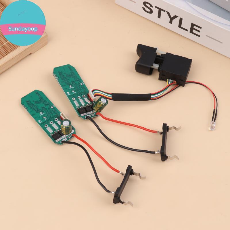 Sund 16.8V Lithium Drill Control Board + Assembly 18V Brushless Drill Circuit Board 07115 TH