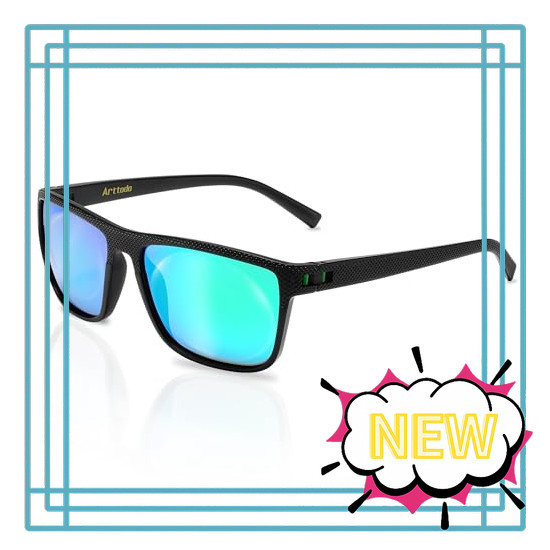 [Arttodo] Golf sunglasses, UV polarized sunglasses for men and women, UV-cut lightweight sunglasses for golfers, golf accessories