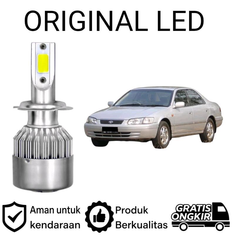 AM 2 ชิ้น HB4 COB LED ไฟหน้าสําหรับ Toyota Camry XV20