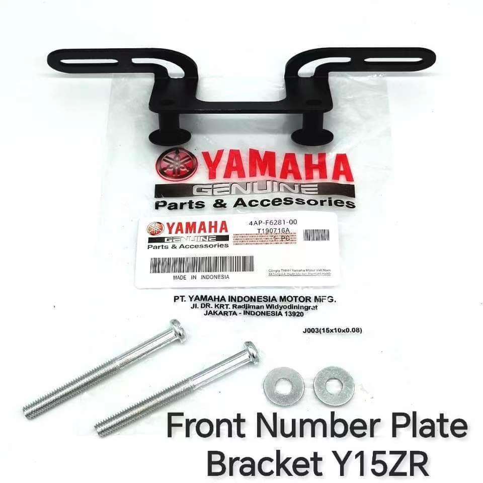 FRONT Number Plate Bracket Depan Yamaha Y15ZR Y15 Y15Z , LC135 V2 - V7 NO PLAT 135LC LC 135