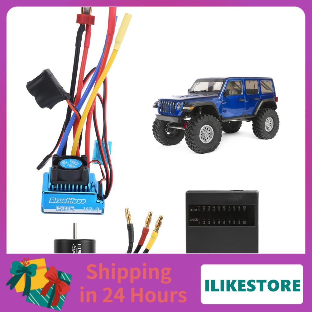 Ilikestore Tbest RC มอเตอร์การ์ดโปรแกรม ESC 3650 2300KV Brushless 120A Electric Speed ​​Controller ส