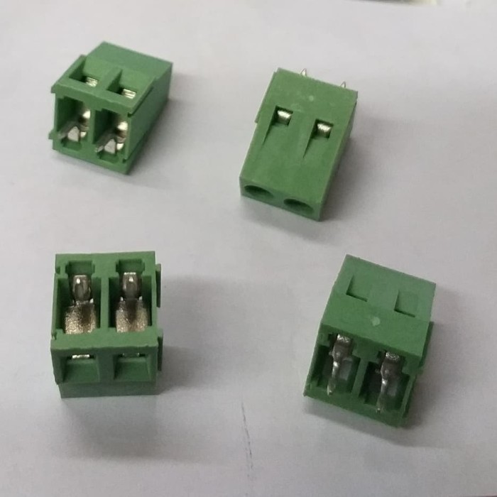 Terminal Screw TERMINAL BLOCK 2PIN 1202 LARGE GREEN [Elca]