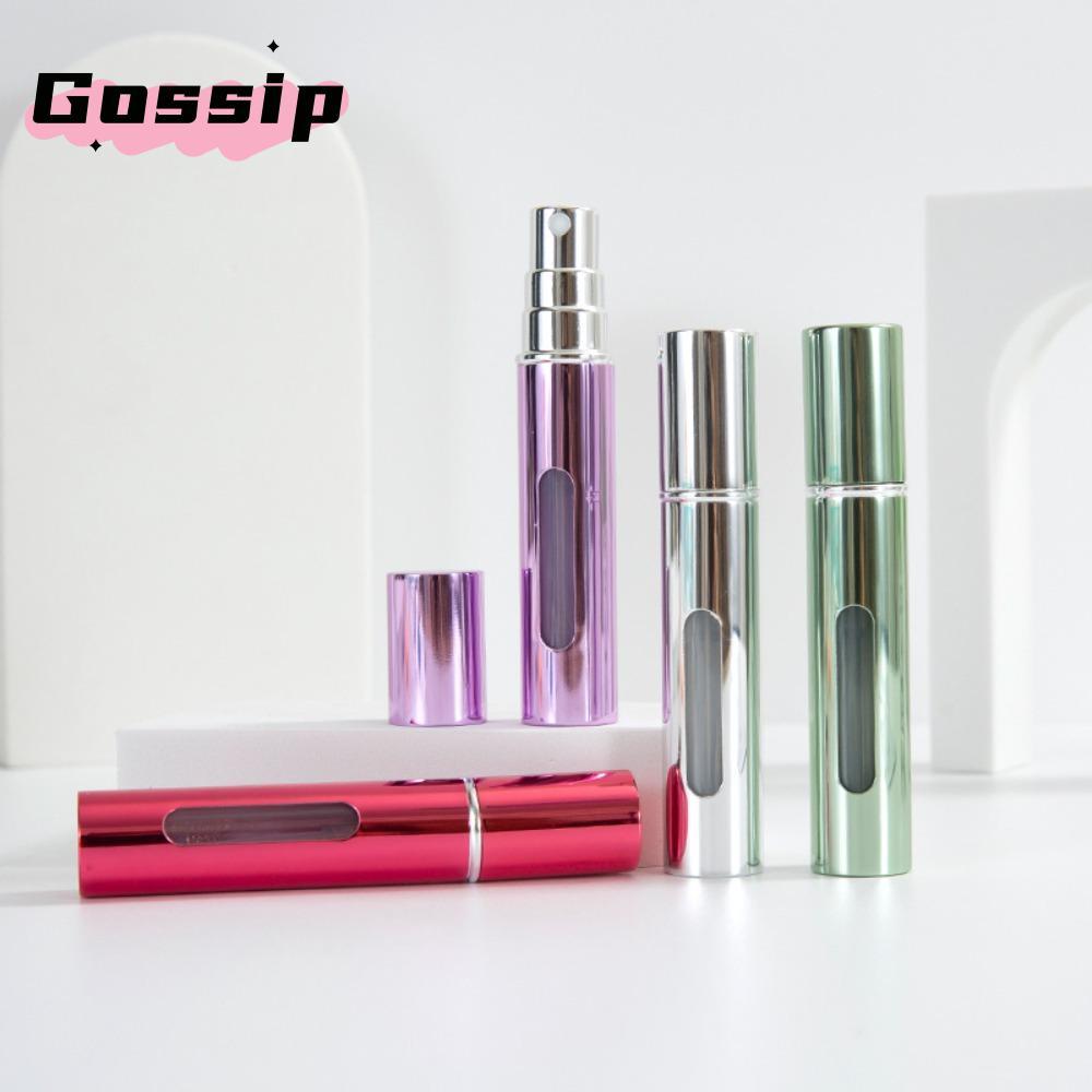 GOSSIP Atomizer Bottle, 10ml Mini Perfume Bottle, Scent Pump Portable with Spray Refillable Liquid C