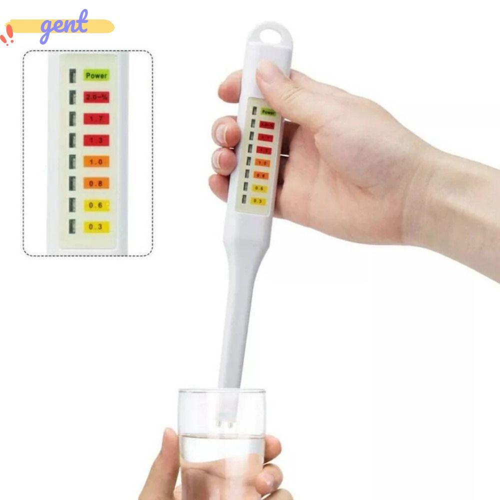 GENT LED เครื่องวัดความเค็ม, กันน้ํามือถืออิเล็กทรอนิกส์อาหารเกลือเมตร,แบบพกพาสีขาวอาหารเครื่องทดสอบความเค็มปากกา Home Kitchen