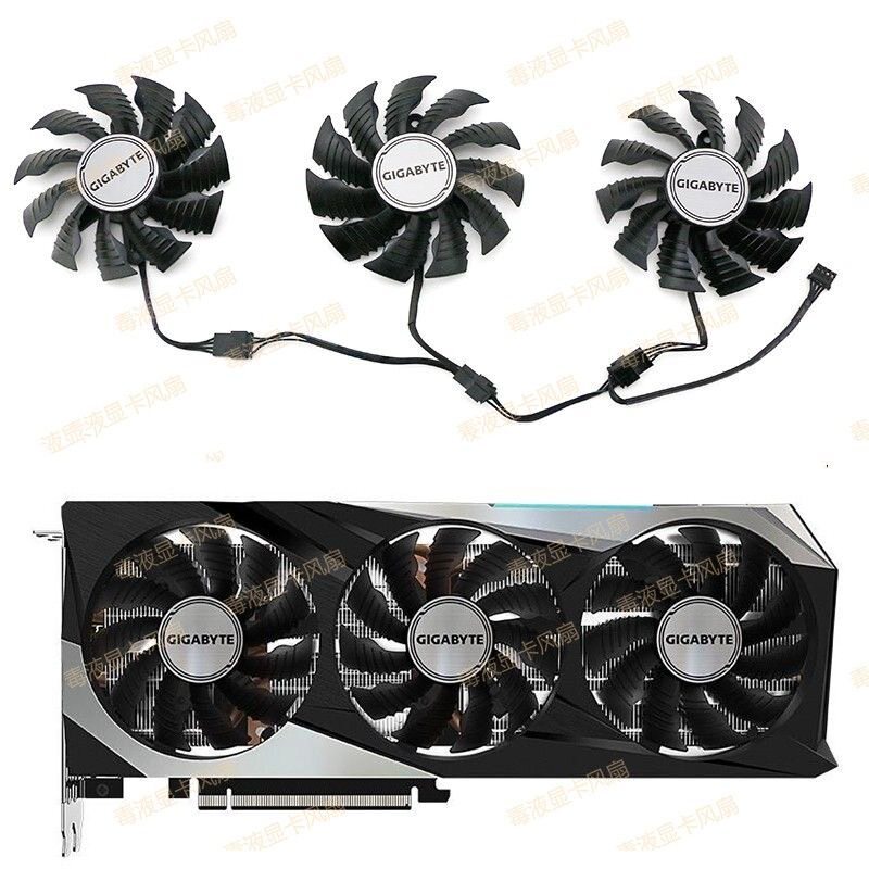 [พัดลมระบายความร้อนคอมพิวเตอร์] Gigabyte RTX3070 RX6800 6800xt 6900 6900xt GAMING Magic Eagle กราฟิก