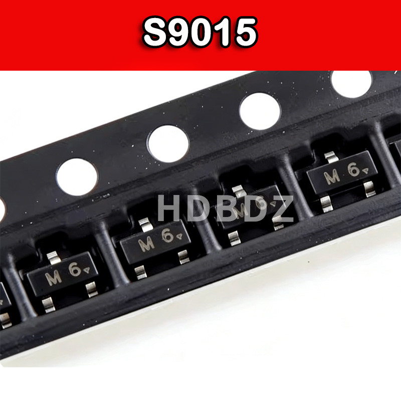 100~200PCS  S9015 M6 SOT23  Triod IC SMD MMBT9015LT1G