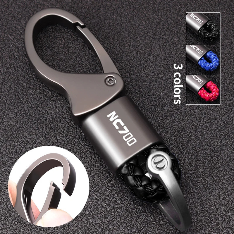 รถจักรยานยนต์พวงกุญแจโลหะสําหรับ Honda NC700 NC700X NC700D NC700S ABS NC 700 2017 - 2022 อุปกรณ์เสริ