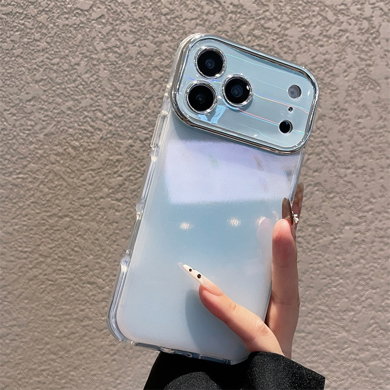 เปลือก หน้าต่างขนาดใหญ่ ออโรร่า ทันที 17 เคสโทรศัพท์เหมาะสําหรับ ไอโฟน 11 12 13 14 15 16 17 มือโปร สูงสุด เคลือบเงารวมทุกอย่างฝาครอบซิลิโ