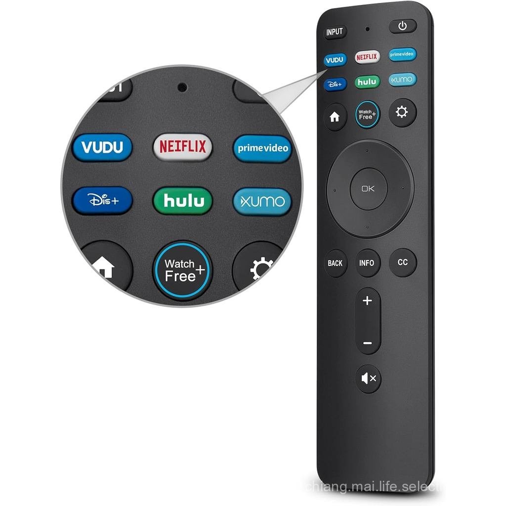Universal Remote เปลี่ยน XRT260 สําหรับ VIZIO สมาร์ททีวี Smartcast 4K P-Series V-Series D-Series M-S