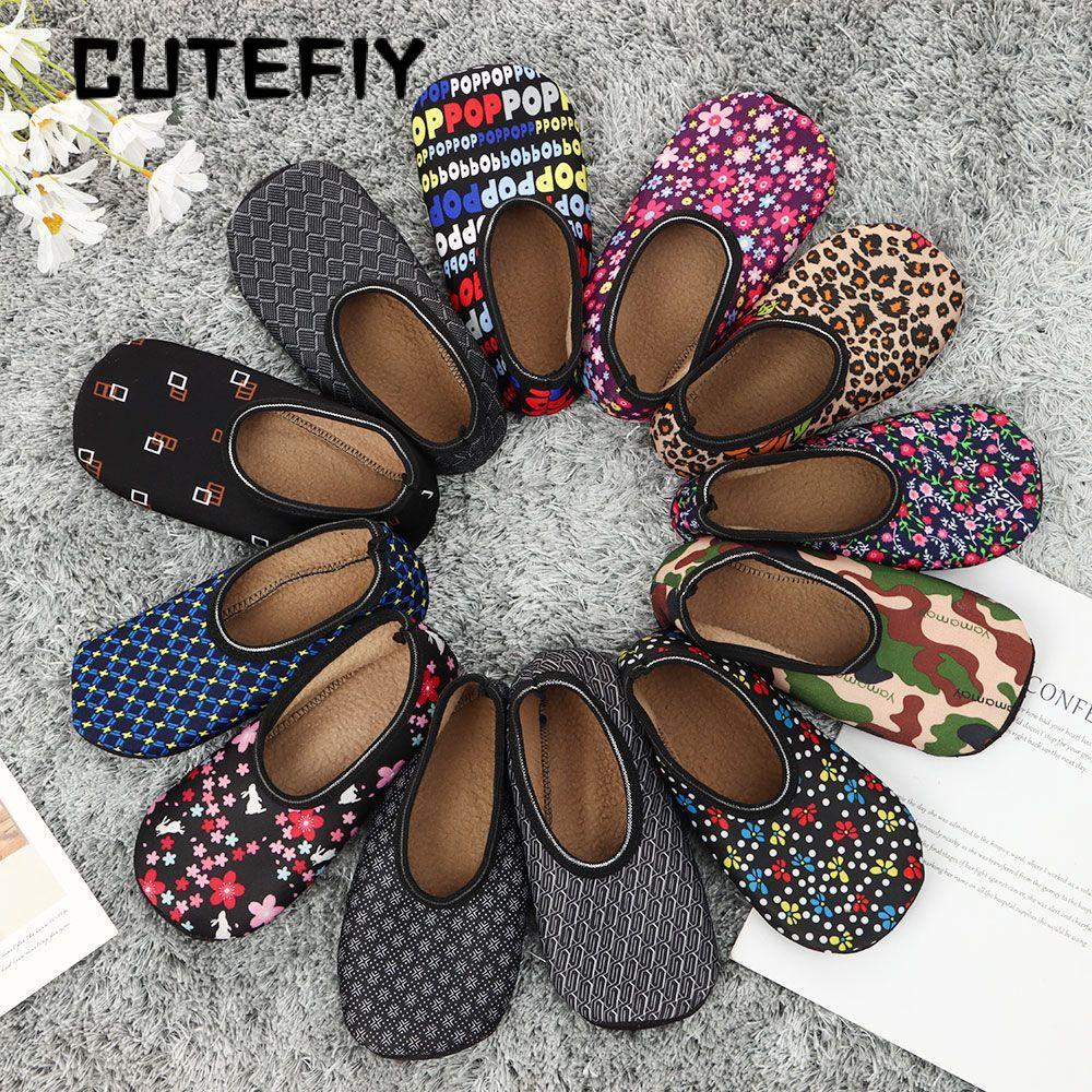 CUTEFIY Thicken Floor Socks Home Indoor Women Man Fashion Floor Slipper