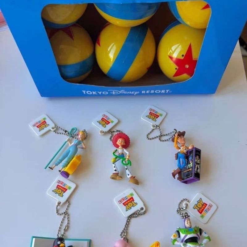 Disney Toy Story ใหม่เอี่ยมของแท้ ชุด 6 ชิ้น Non-Repetitive.G G