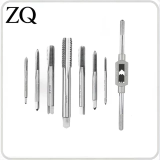 T0002 ชุดเกลียว ชุดต๊าปเกลียว ชุดต๊าป 5/7 ชิ้น เกลียว M3-M12 ประแจต๊าป