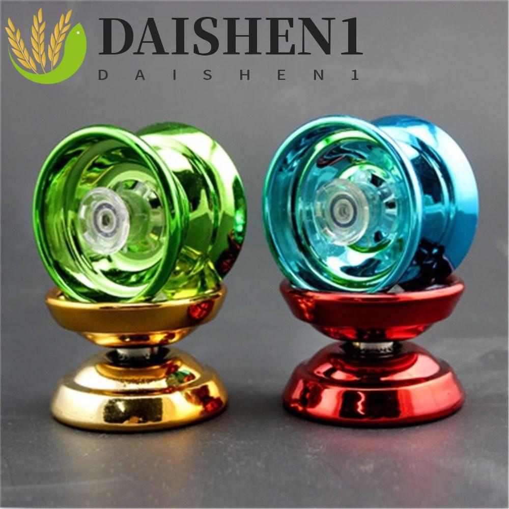 DAISHEN1 อลูมิเนียม Yoyo ของเล่นเด็กเริ่มต้นที่น่าสนใจของเล่นเด็กของขวัญความเร็วสูง Luminous Yoyo