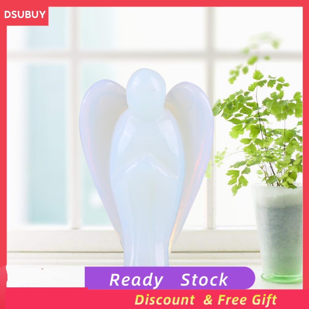 Dsubuy Huairdum Opalite Angel Crystal 1.5 นิ้วโอปอลธรรมชาติที่สวยงามรูปร่าง Healing Stone ของขวัญ