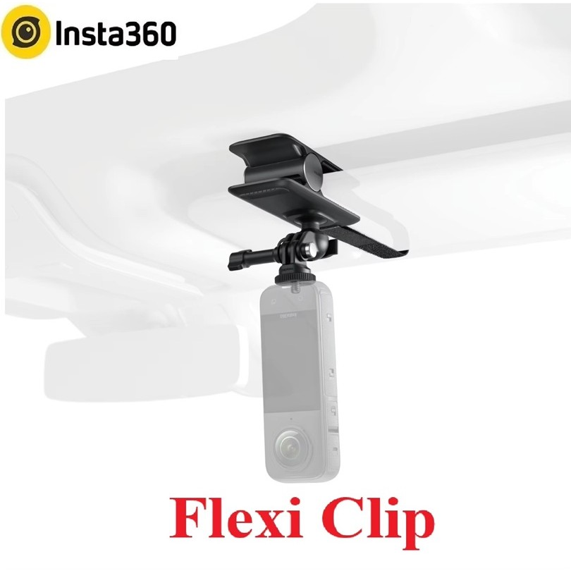 Insta360 Flexi คลิปอุปกรณ์เสริมสําหรับ Insta 360 X5/X4/X3/X2 /Ace Pro/Ace Pro 2/GO 3S/Flow 2 Pro อุป
