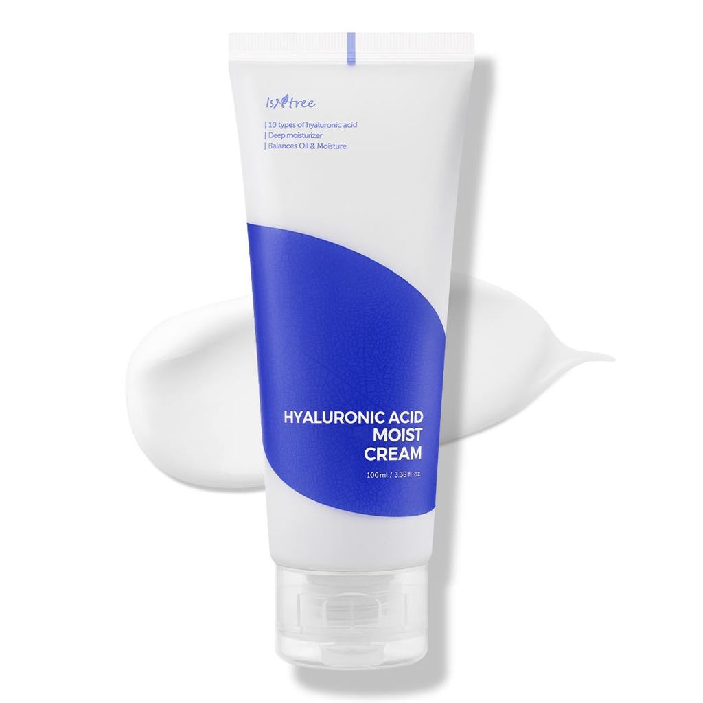 ISNTREE Hyaluronic Acid Moisturizer 100ml, 3.38 Liquid oz | ผลิตภัณฑ์ดูแลผิวเกาหลี | ผิวแห้ง ดีพ มอย