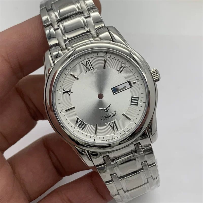 อุปกรณ์เสริมนาฬิกา ทดแทน 8290 เคสเหล็กทั้งหมดเหมาะสําหรับ 8200 Meiyoda Movement Sapphire Glass 40mm
