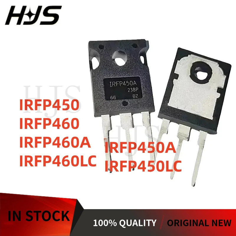 10 ชิ้นคุณภาพสูง IRFP450 IRFP450A IRFP450LC IRFP460A IRFP460 IRFP460LC TO-247 ในสต็อก MOS CHIP IC UH