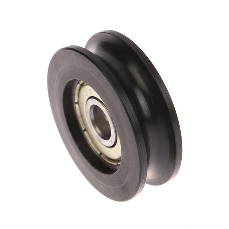Form & Art สําหรับสไลด์ประตูหน้าต่าง U Groove Roller Pulley 626 แบริ่งเหล็กแบริ่ง Roller ฉีดเคลือบ U