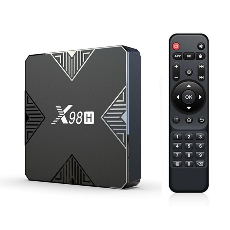 X98H Cross-Border Set-Top box H618 Android12 กล่องทีวีพร้อมบลูทูธ wifi6 กล่องทีวี HD 4K