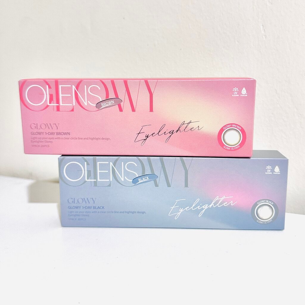 Olens รุ่น Eyelighter Glowy 1 Day คอนแทคเลนส์รายวัน 10 คู่