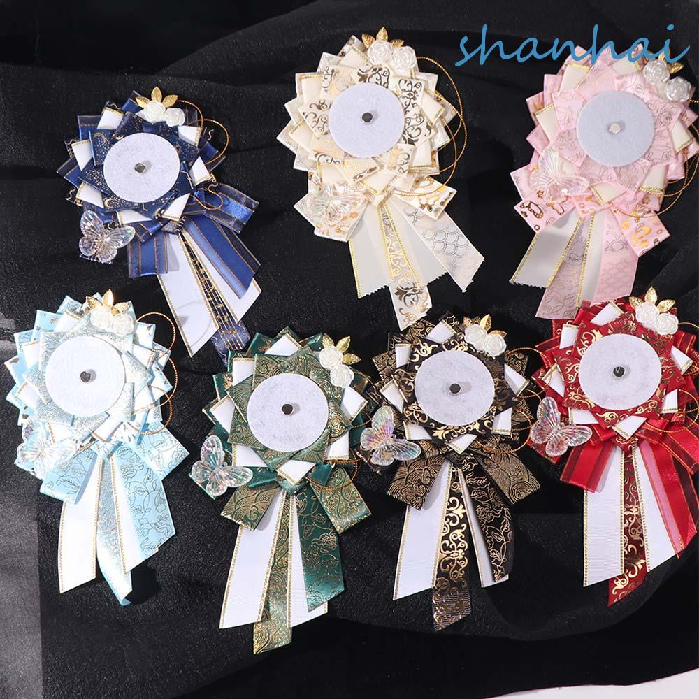 SHANHAI Pins ฐานแสดง,ดอกไม้คอสเพลย์ตกแต่งอะนิเมะผู้ถือป้าย, Ita กระเป๋าเติมป้ายดอกไม้พลาสติกหรูหรา P