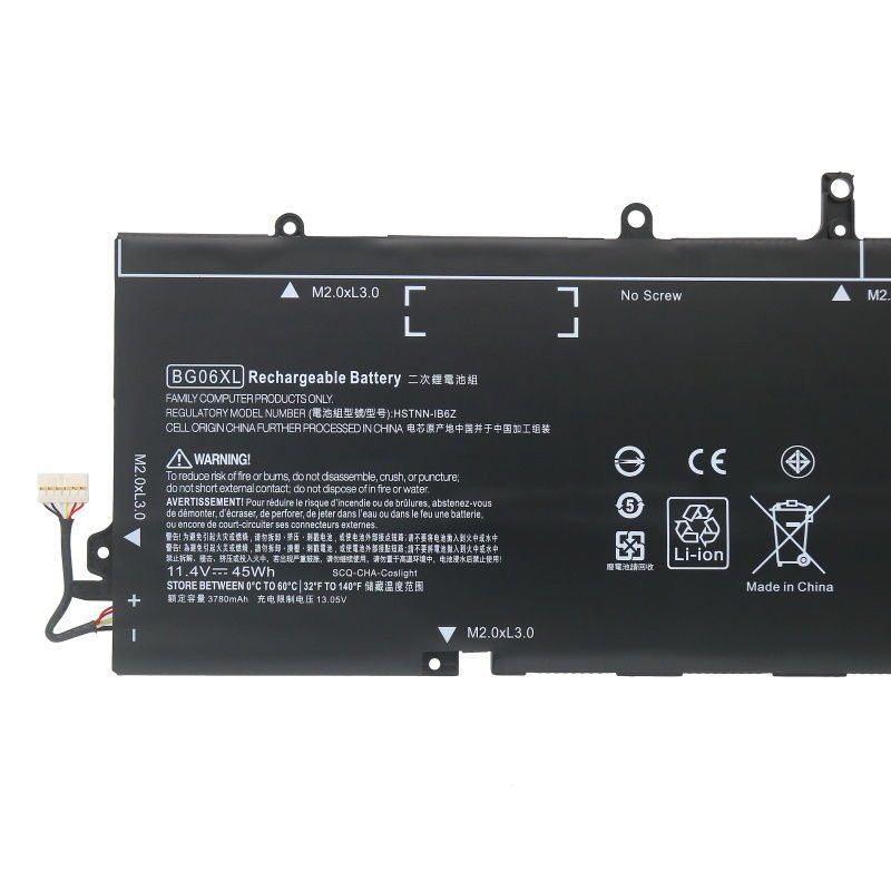 Applicable, HP FoIio 1040 G3 BG06XL HSTNN-IB6Z/Q99C Laptop Battery
