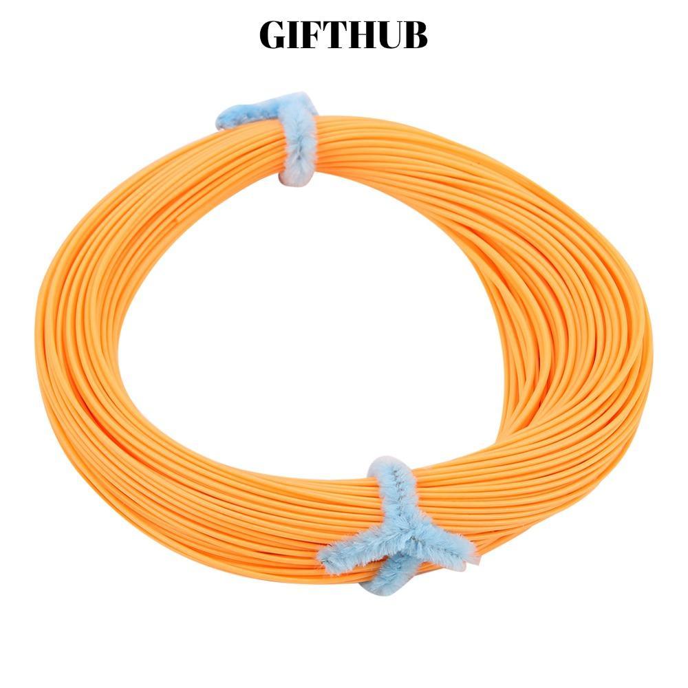 LULLABY Fly Line สำหรับตกปลา ผลิตจากไนลอนหลายสี ทนทาน พร้อมใช้งานในขนาดต่างๆ จาก 3WT ถึง 8WT และมีคว