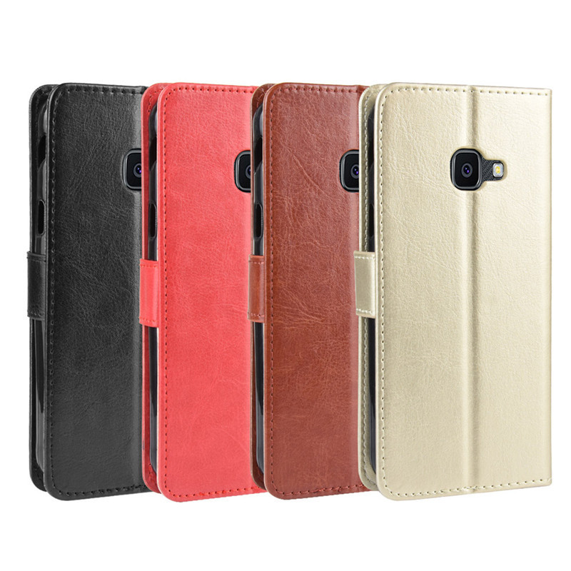 เหมาะสําหรับ Samsung Galaxy Xcover 4 เคสโทรศัพท์ Flip Cover เคสป้องกัน G390F รูปแบบม้าบ้าการ์ดเชือกซ