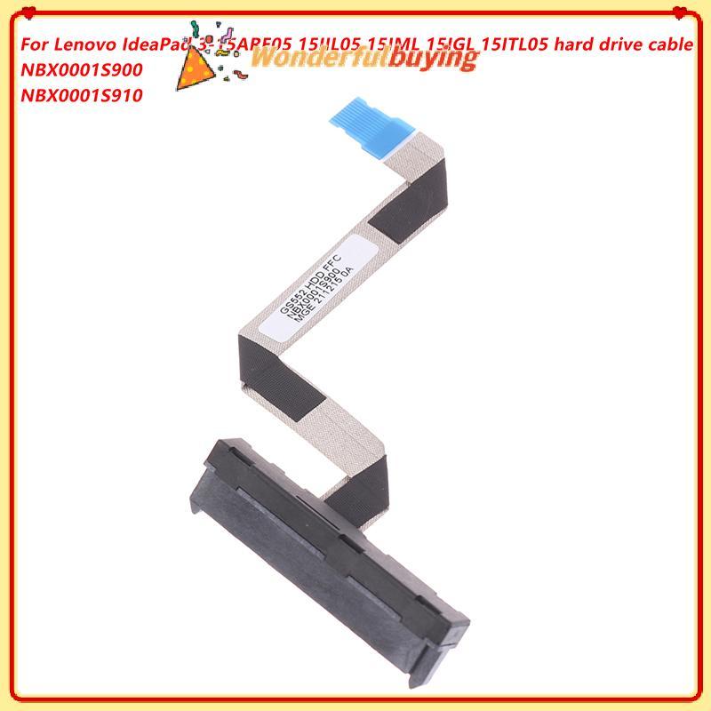 WBTH SATA Hard Drive HDD SSD Connector Flex สําหรับ Lenovo IdeaPad 3 15ADA05 15ARE05 15IML05 15IIL05
