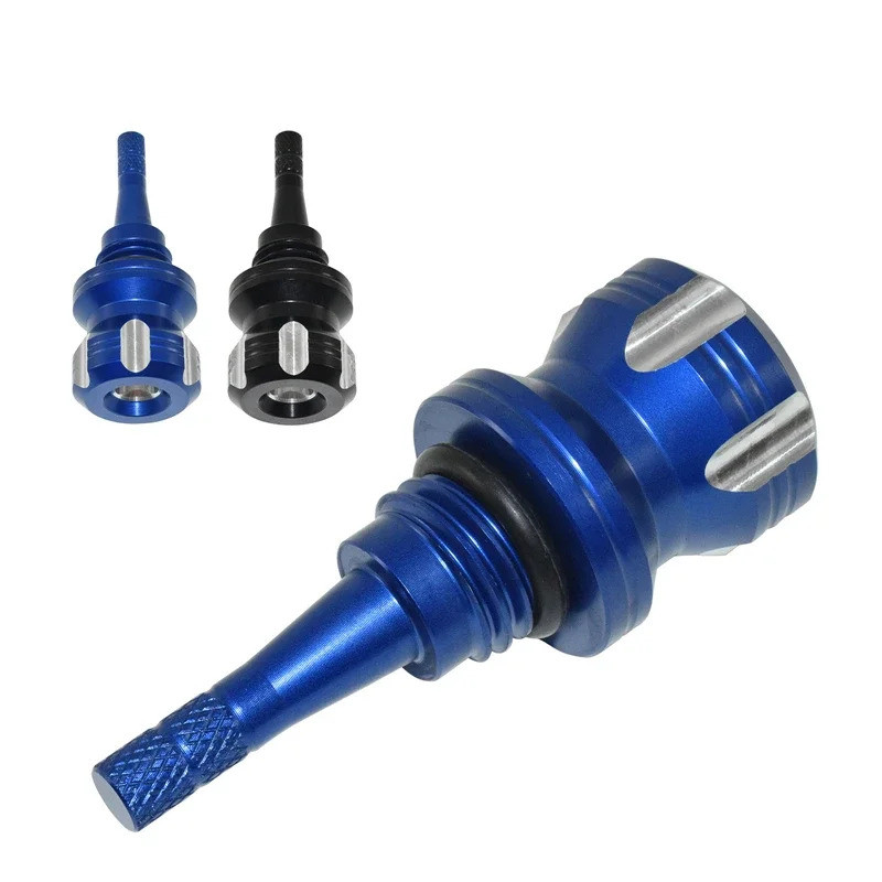 เครื่องยนต์มอเตอร์ไซด์กรองน้ํามันหมวก Bolt สกรู Dipstick สําหรับ Yamaha MT-09 FZ-09 FJ-09 MT09 Trace