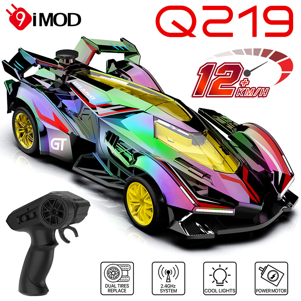 9IMOD รีโมทคอนโทรล Drift รถ 4WD Dual ยาง 12 กม./ชม. Sci-fi สี Racing Stunt ของเล่นสําหรับผู้ใหญ่และเด็ก