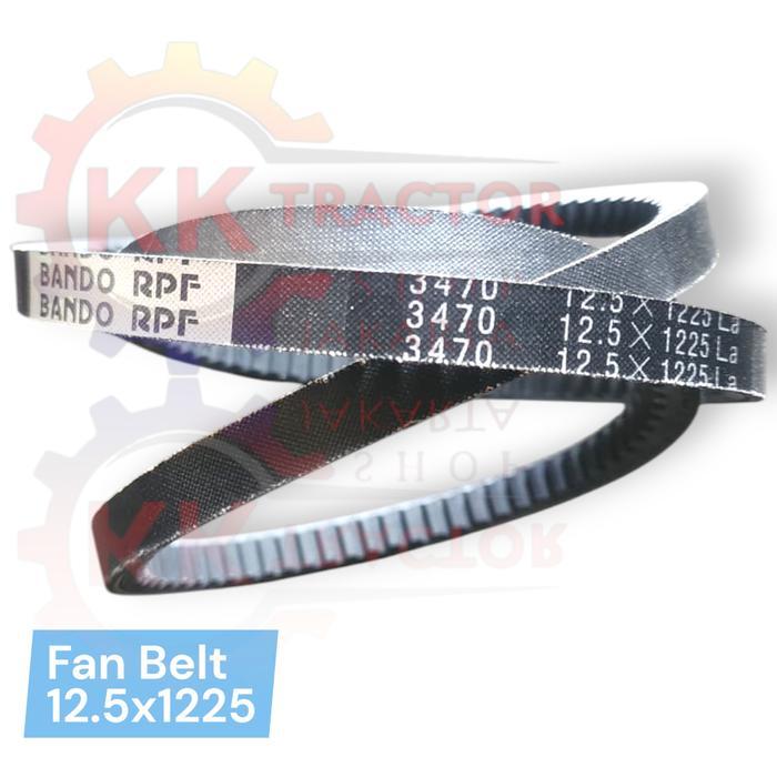 สายพานพัดลม MESIN – 12.5x1225 – Universal / Diesel Engine – สายพานพัดลมเครื่องยนต์ V-Belt Bando 3470